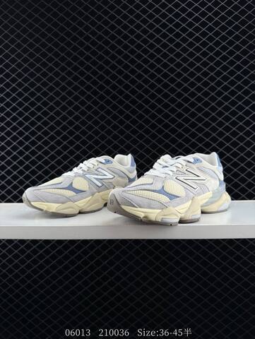 New Balance 9060 Grey Cream Blue White EU 36-45 Sneaker - Unisex (BS-83301)