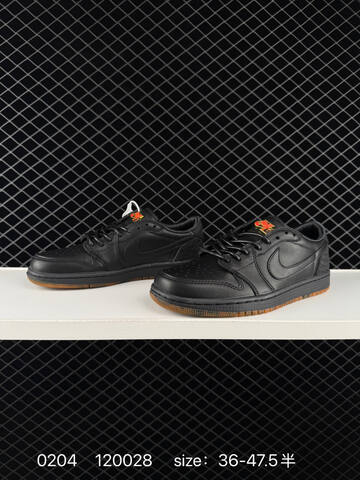 Jordan Air Jordan 1 Low Black Gum Brown EU 36-47 5 Sneaker - Unisex (BS-79721)