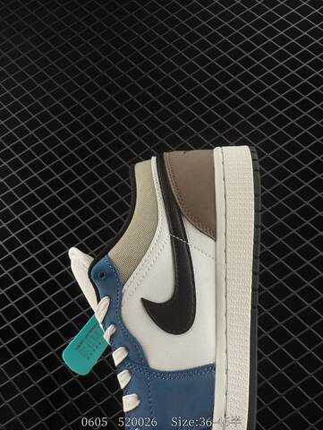 Jordan Air Jordan 1 Low Diffused Blue White Blue Brown Black Beige EU 36-46 Sneaker - Unisex (BS-81261)