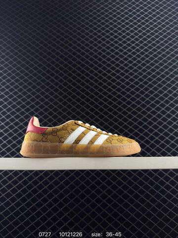 Gucci x Adidas Originals Gazelle INdoor 707867 U7R10 3660 1012122 Lifestyle (BS-78113)