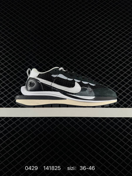 Nike VaporWaffle sacai Summit White University Red-Black and Black White EU 36-46 lifestyle