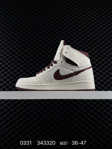 Jordan Air Jordan 1 Mid White Black Red EU 36-47 Basketball Shoe - Unisex (BS-79572)