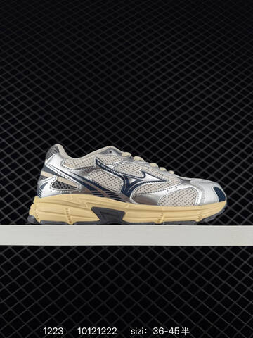 Mizuno Racer S 1906 Black Grey White Silver EU 36-45 Running Shoe Running Sneakers - Unisex (BS-73540)