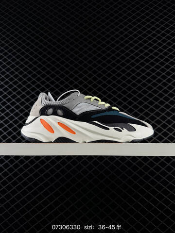 Adidas Yeezy 700 Runner V2 Grey White Black Orange EU 36-45 Sneaker - Unisex (BS-83536)