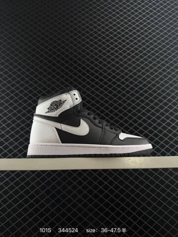 Jordan Air Jordan 1 High OG Black Grey White EU 36-47 5 Basketball Shoe - Unisex (BS-80514)