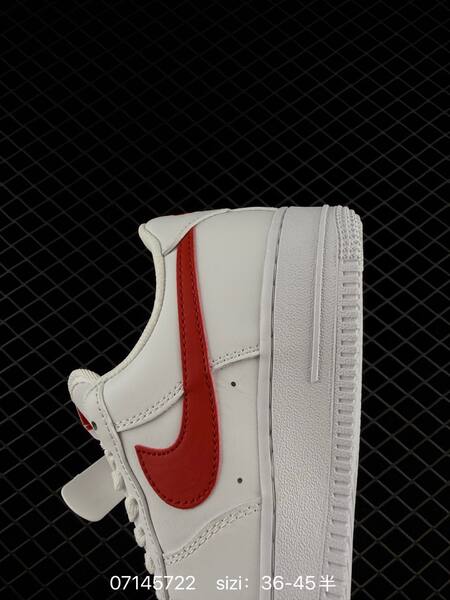 Nike Air Force 1 07 white red EU 36-45 casual