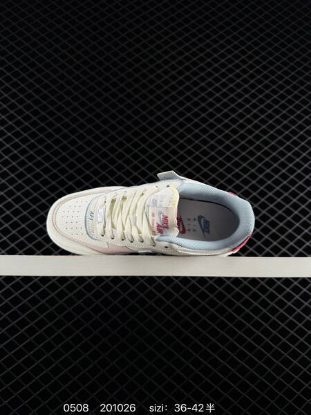 Nike Air Force 1 Low Shadow off white light blue pink dark red EU 36-42 lifestyle
