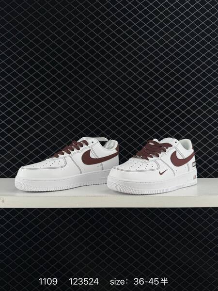 Nike Air Force 1 Low 07 White Brown EU 36-45 lifestyle