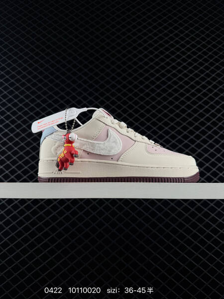 Nike Air Force 1 Low Multiple custom colorways including black white red off-white black denim off-white beige denim off-white pink EU 36-45 half sizes available lifestyle