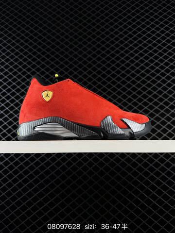 Nike Air Jordan 14 Retro Challenoe Red Black AIR JORDAN 0021A5-287 3 Lifestyle (BS-78853)