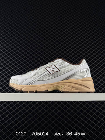 New Balance 740 U740BM2 White Silver Beige Brown EU 36-45 Running Shoe - Unisex (BS-82372)