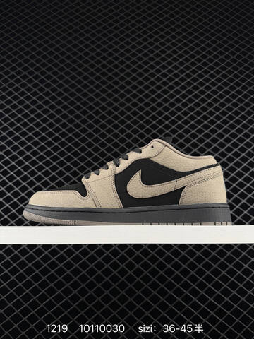 Jordan Air Jordan 1 Low Khaki Black EU 36-45 Sneaker - Unisex (BS-80030)