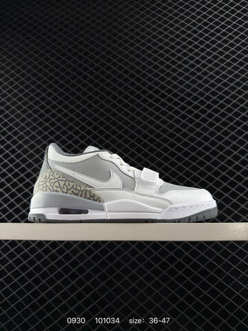 Jordan Air Jordan Legacy 312 Low White Grey EU 36-47 Basketball Shoe - Unisex (BS-80599)