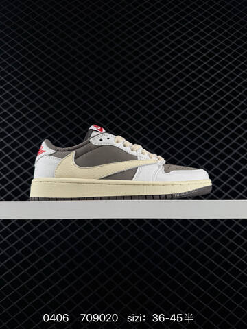 Nike Air Jordan 1 x Travis Scott AIR JORDAN CQ4277 36 36 5 37 5 38 38 5 39 Lifestyle - Women's (BS-79543)