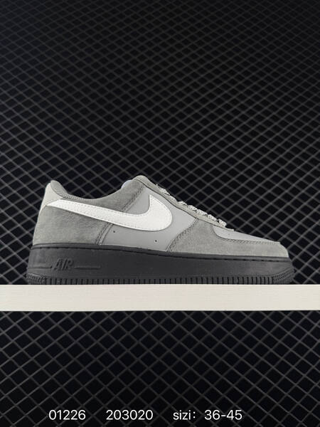 Nike Air Force 1 Low gray white EU 36-45 casual lifestyle