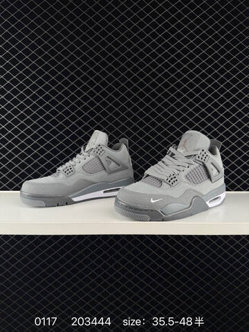 Jordan Air Jordan 4 Nigel Sylvester Bike Air Cool Grey White EU 35 5-48 Sneaker - Unisex (BS-79813)