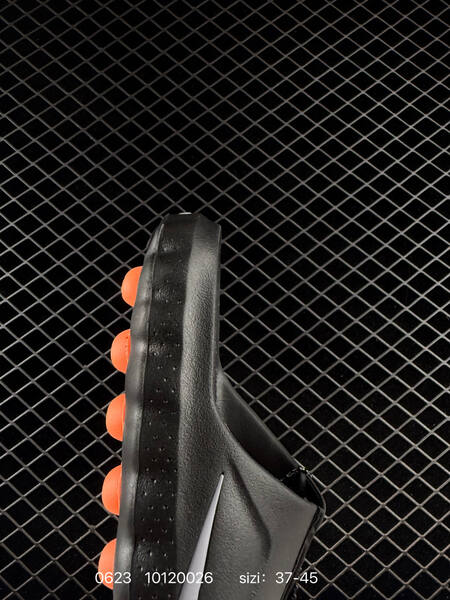 Nike Mind 001 black orange 37-45 slides