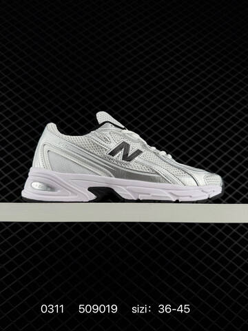 New Balance MR740 Silver Black White EU 36-45 Running Shoe - Unisex (BS-82316)