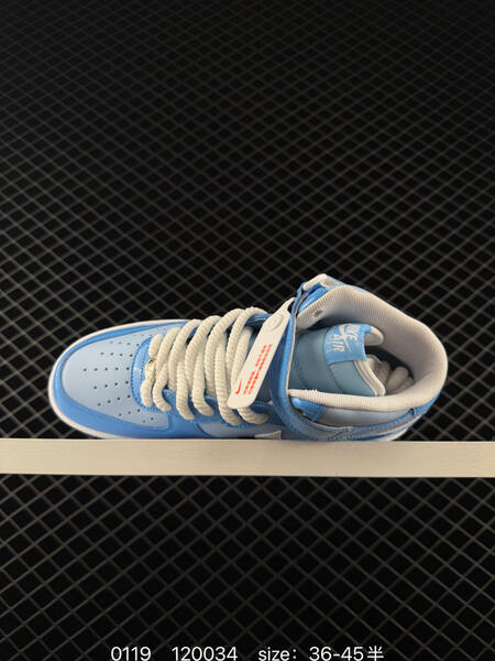 Nike Air Force 1 07 light blue white 36-45 casual light blue blue white lifestyle