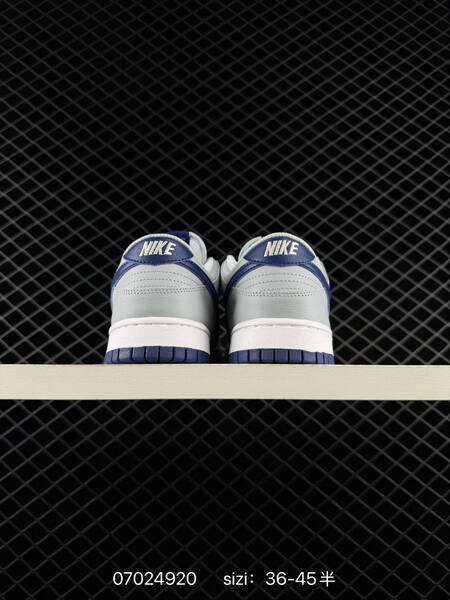 Nike SB Dunk Low Pro white grey navy blue EU 36-45 skate