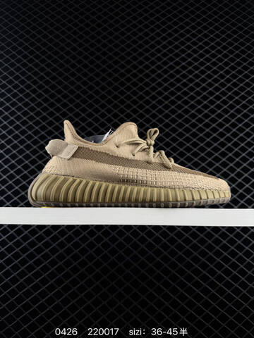 Adidas Yeezy Boost 350 V2 Grey Orange Gum EU 36-45 Sneaker - Unisex (BS-83550)