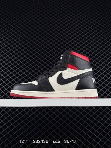 Jordan Air Jordan 1 Retro High OG 555088 115 Light Grey Black White EU 36-47 Basketball Shoe - Unisex (BS-80079)
