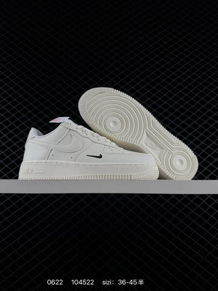 Nike Air Force 1 07 FV1320-100 white dark navy blue EU 36-45 sneaker