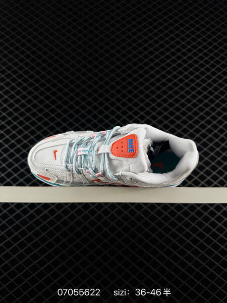 Nike P-6000 white grey orange blue pink EU 36-46 running