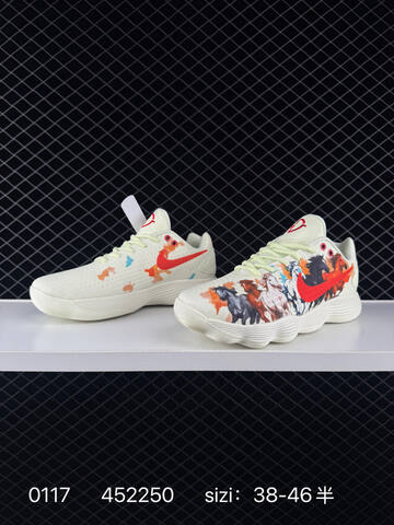 Other Nike Swoosh Cream White With Red Swoosh And (BS-73111)
