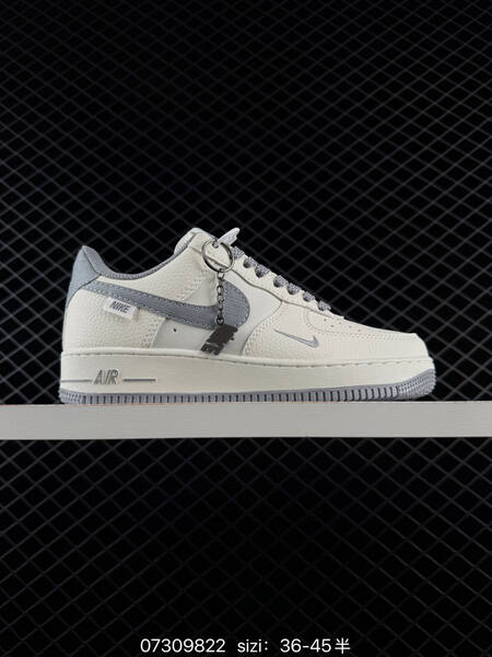 Nike Air Force 1 07 Low off white grey EU 36-45 lifestyle
