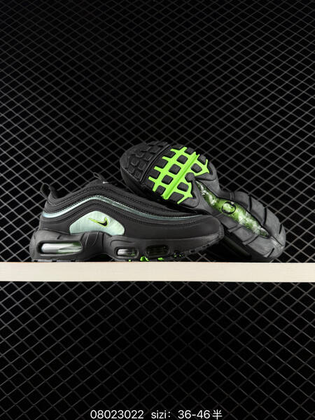Nike Air Max 97 95 Ducks of a Feather II1711-900 black grey neon green metallic gold EU 36-46 lifestyle