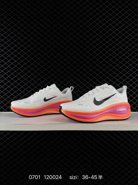 Nike Vomero Plus white black orange pink EU 36-45 running shoe