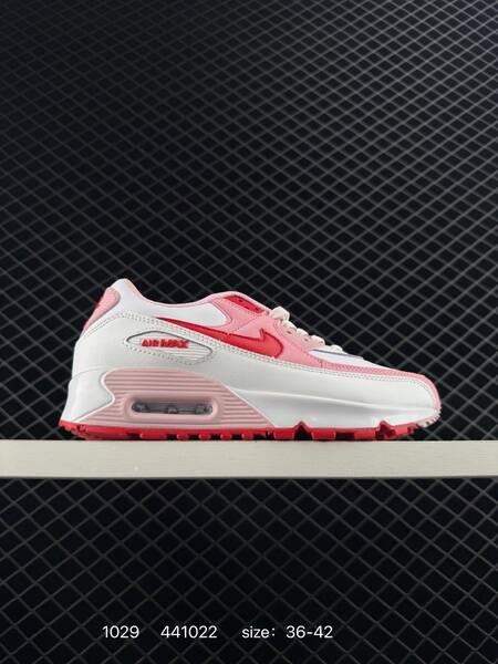 Nike Air Max 90 mixed colorways shown beige black rust white pink red white light pink burgundy white beige peach EU 36-45 lifestyle