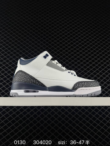 Jordan Air Jordan 3 Black Dark Gray EU 36-47 5 Basketball Shoe - Unisex (BS-79740)