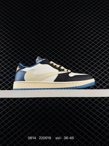 AIR JORDAN Travis Scott x Air Jordan 1 Reverse Mocha AJ1 1 TS DM7866-600 ID 22 Lifestyle (BS-79131)