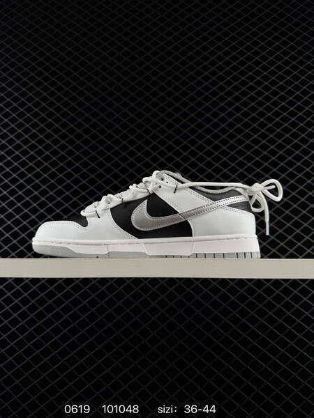 Nike Dunk Low white black light grey EU 36-44 skate shoe