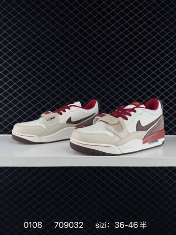 Jordan Air Jordan Legacy 312 Low White Beige Brown Red EU 36-46 Basketball Shoe - Unisex (BS-79873)