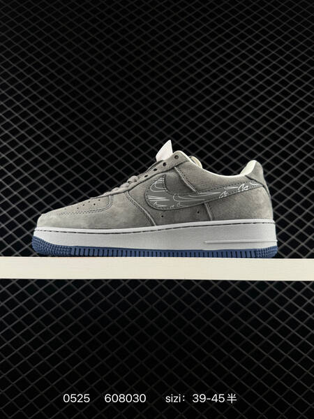 Nike Air Force 1 Low grey white navy black EU 39-45 skate