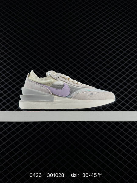 Nike Waffle One Multiple colorways green orange black off-white lavender black white light grey white EU 36-45 half sizes available lifestyle