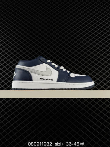 Air Jordan 1 Low AIR JORDAN 1 Aj1 1 Swoos Lifestyle (BS-78849)