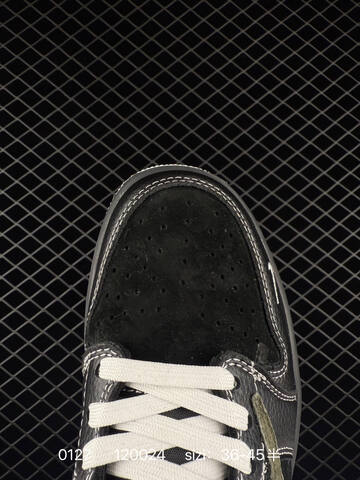 Jordan Air Jordan 1 Low Travis Scott DIY Black Olive White EU 36-45 Sneaker - Unisex (BS-79754)