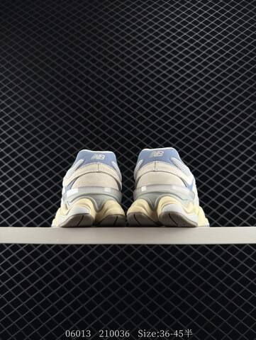 New Balance 9060 Grey Cream Blue White EU 36-45 Sneaker - Unisex (BS-83301)