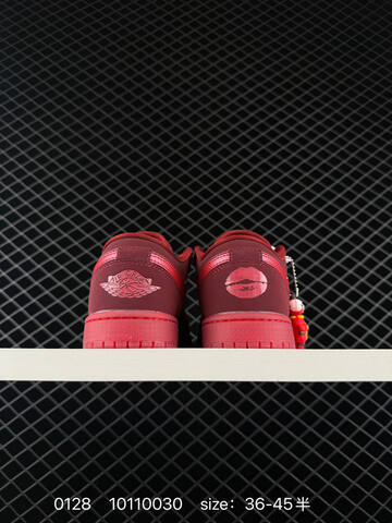 Jordan Air Jordan 1 Low Deep Red Bright Red EU 36-45 Sneaker - Unisex (BS-79749)