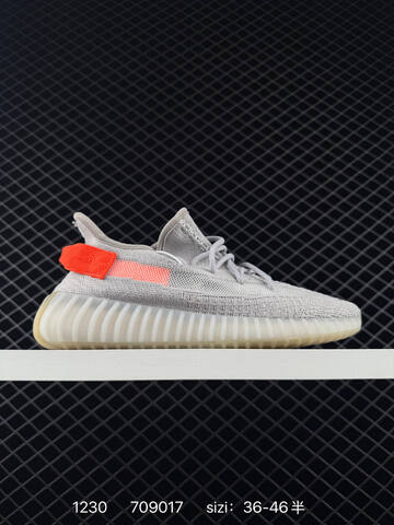 Yeezy Boost 350 V2 White Black Red EU 36-46 Sneaker - Unisex (BS-83564)