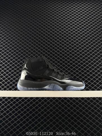 Jordan Air Jordan 11 Cool Grey White Black Translucent Blue EU 36-46 Basketball Shoe - Unisex (BS-81278)