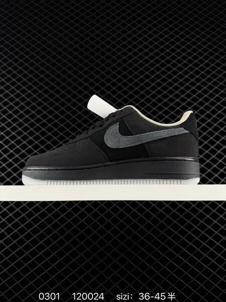 Nike Air Force 1 07 black gray white EU 36-45 lifestyle
