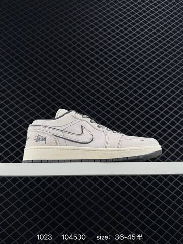 Jordan Air Jordan 1 Low Light Grey Sail Dark Grey EU 36-45 Sneaker - Unisex (BS-80453)