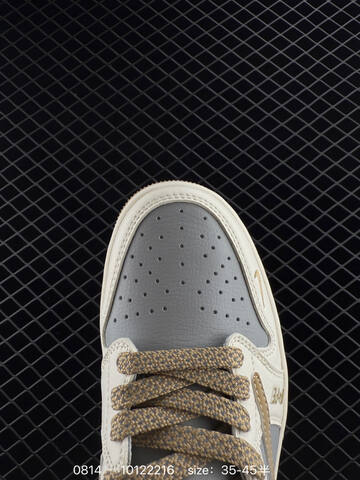 Jordan Air Jordan 1 Low Sail Grey Khaki EU 35-45 Sneaker - Unisex (BS-80919)