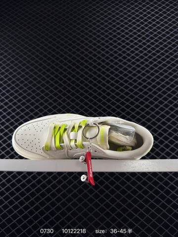 Jordan Air Jordan 1 Low Travis Scott DIY Off White Neon Yellow EU 36-45 Sneaker - Unisex (BS-80995)