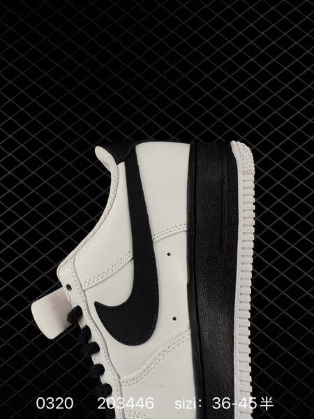 Nike Air Force 1 07 Low White Black EU 36-45 5 lifestyle